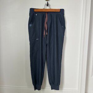 Figs Zamora Jogger Scrub Pant Heather Denim Small Petite